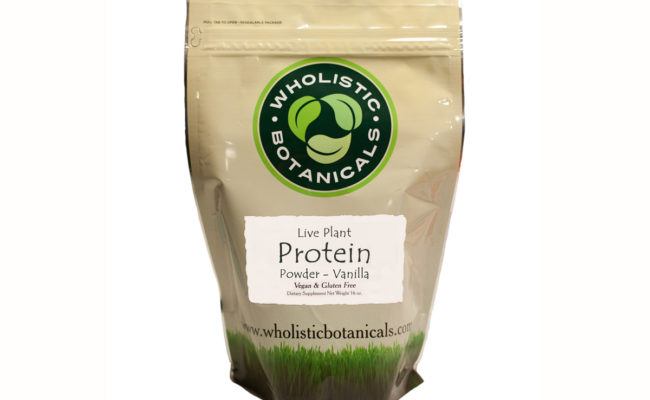 Vanilla Live Plant Protein Powder